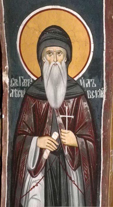 СВ. ГАВРИЛ ЛЕСНОВСКИ: Ликот на светецот од Осечко Поле е многу присутен во живописот на црквите од североисточна Македонија