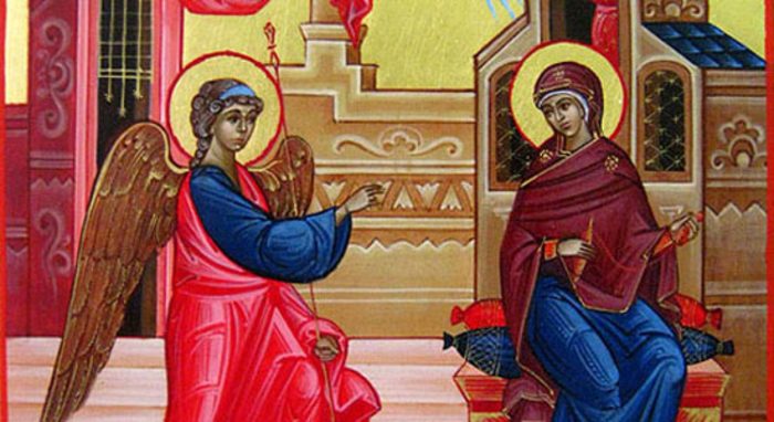 ДЕНЕСКА Е БЛАГОВЕШТЕНИЕ: Со архангелската благовест и слегувањето на Светиот Дух врз Пречистата Дева, започна спасението на луѓето