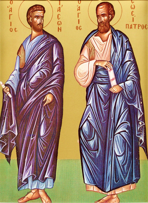 ДВАЈЦА ОД СЕДУМДЕСЕТТЕ: Св. апостоли Јасон и Сосипатар и девицата Керкира