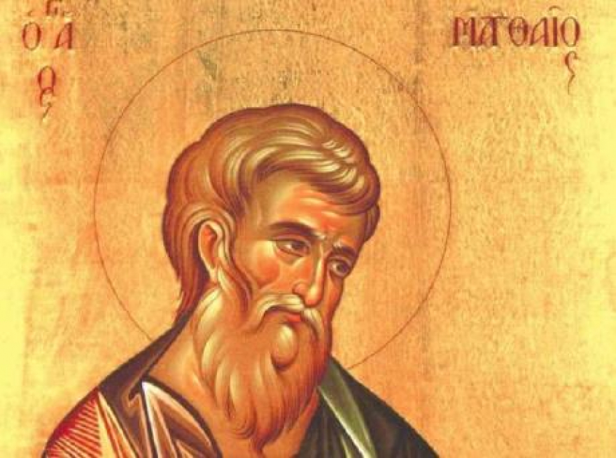 КАЛЕНДАР НА МПЦ: Денеска е Св. апостол и евангелист Матеј, кој маченички пострадал за Христа