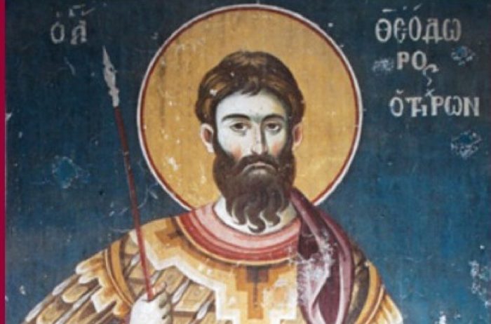 КАЛЕНДАР НА МПЦ: Денеска е Св. великомаченик Теодор Тирон (Прочка)