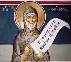 КАЛЕНДАР НА МПЦ: Денеска е Преп. Бенедикт Нурсиски, кој избегал од распуштениот живот во Рим и започнал монашки