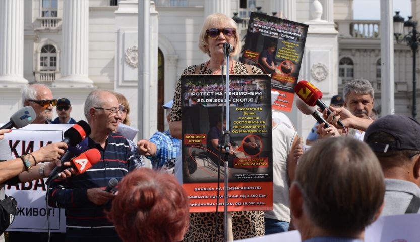 Пензионерите за 7-ми ноември најавуваат масовен протест во Скопје