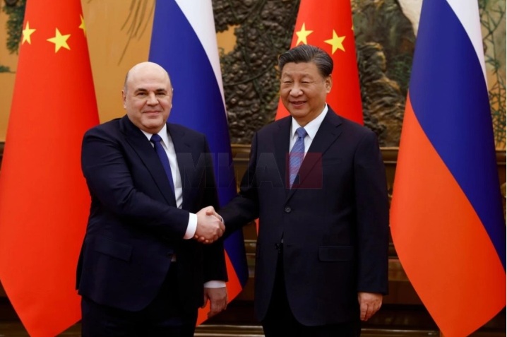 СИ ЏИНПИНГ СО МИШУСТИН: Односите меѓу Кина и Русија се на цврста основа и се посилни да се соочат со предизвиците