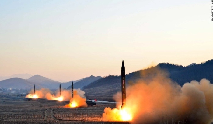 ЈУЖНОКОРЕЈСКА АРМИЈА: Северна Кореја денеска истрела повеќе крстосувачки ракети во водите кај нејзиниот западен брег