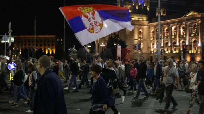 ПАК ПРОТЕСТИ ВО БЕЛГРАД: Опозициската коалиција „Србија против насилството“ вечерва ќе протестира за „кражба на изборите“