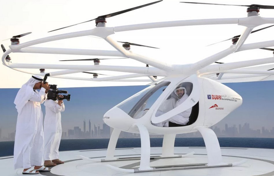 Дубаи воведува летечко такси