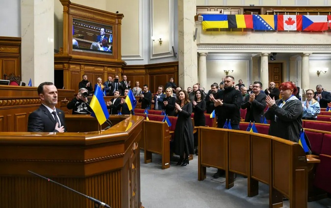 МИТРЕСКИ ВО УКРАИНА: Денеска сме собрани во Киев за да испратиме порака на обединетост во поддршката за Украина