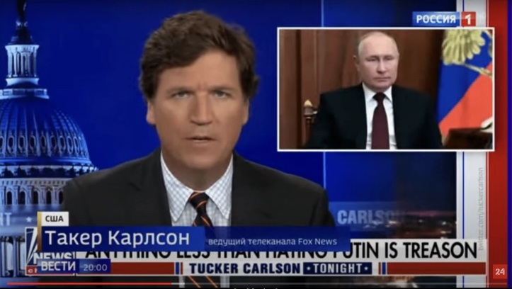 АМЕРИКАНЕЦ ВО РУСИЈА: Познатиот новинар Такер Карлсон забележан во Москва, со намера да го интервјуира претседателот Путин