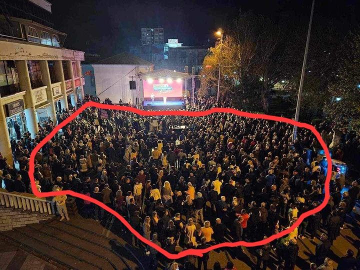 Колапс на митингот на Педаровски во Прилеп, Ковачевски не беше присутен