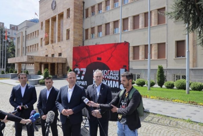 СПАСОВСКИ: Скандалозно и недозволиво е помилување на затворените за „27 април“, СДСМ не се откажува од борбата за слобода