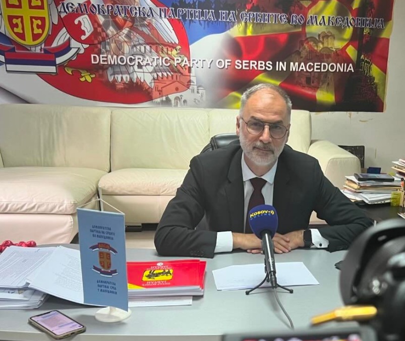 СТОИЉКОВИЌ: Поразително за државноста е фактот што Али, Бујар, Таљат… работат против Србите спротивно на волјата на Македонците