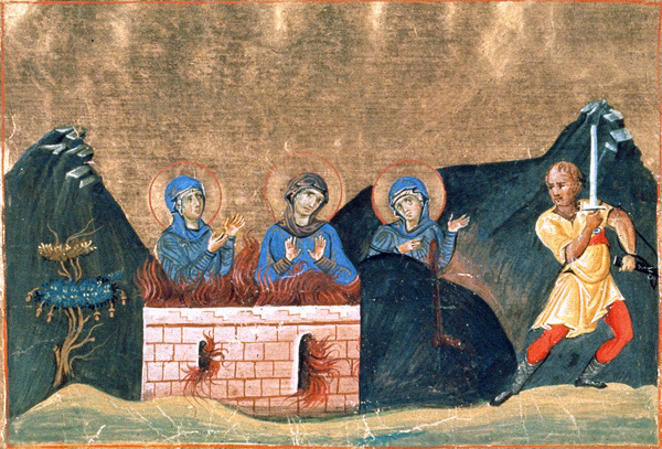 КАЛЕНДАР НА МПЦ: Денеска е Св. маченички Агапија, Ирина и Хиона