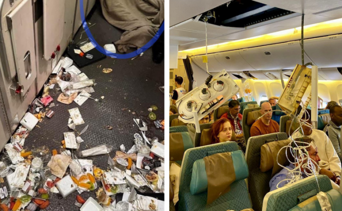 Објавени фотографии од патниците на летот Лондон – Сингапур по силните турбуленции