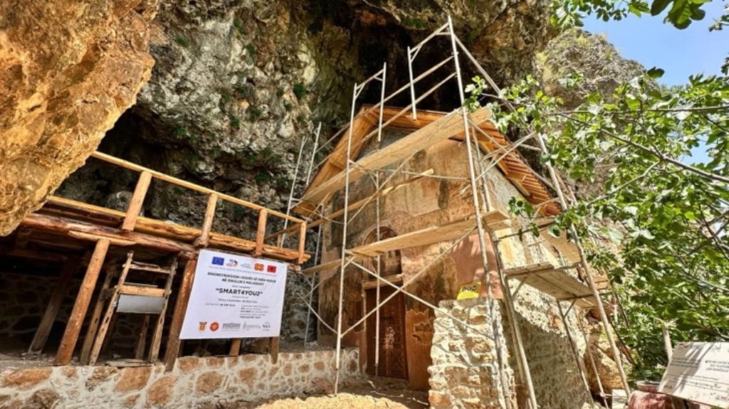 Со европски пари се реставрира црквата „Света Богородица“ на островот Мал Град, кај Пустец