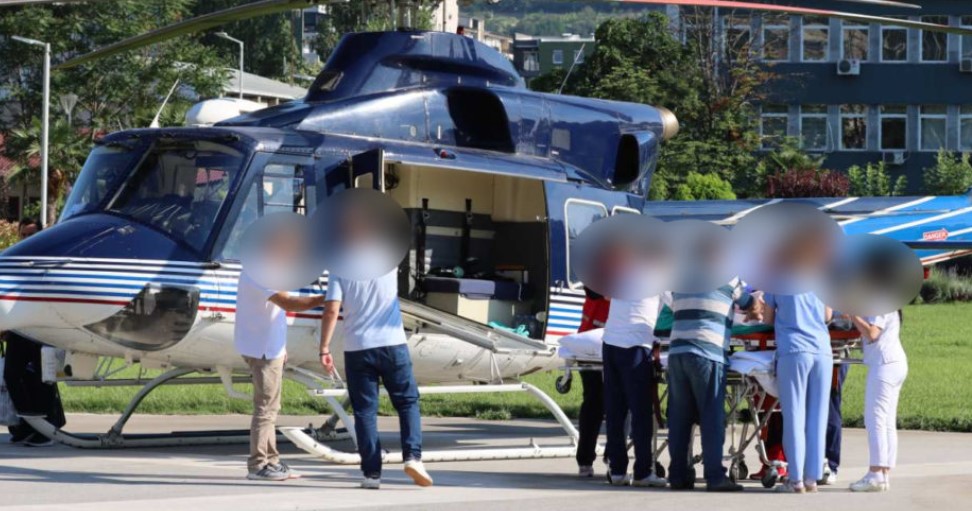 По извршена операција, македонски граѓанин пренесен од Истанбул до Скопје со полициски хеликоптер