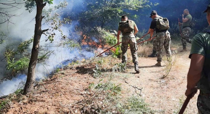 ПОМОШ ОД АРМ: Уште 200 војници ќе помагаат во гасењето во кое учествуваат повеќе противпожарни авиони и хеликоптери