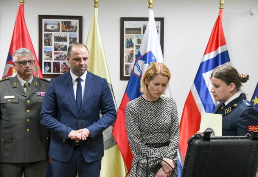 МИСАЈЛОВСКИ: Со поддршка од ЕУ, зајакнување на македонската Армија со помош во опрема од 40 милиони евра