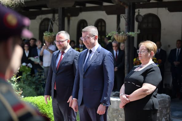 ТОШКОВСКИ: Делото на најголемиот македонски великан Гоце Делчев нè потсетува дека љубовта кон Македонија се докажува со дела