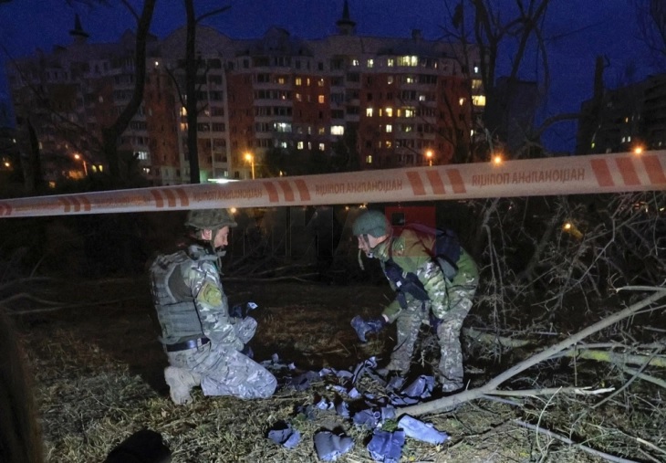 УКРАИНСКА ОДБРАНА: Русија го изврши најголемиот напад со беспилотни летала од почетокот на војната