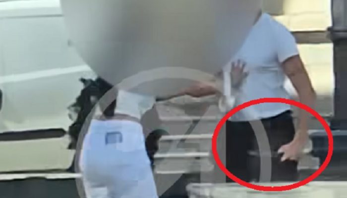 Маж со нож се заканувал по Широк Сокак во Битола, експресно приведен од полицијата