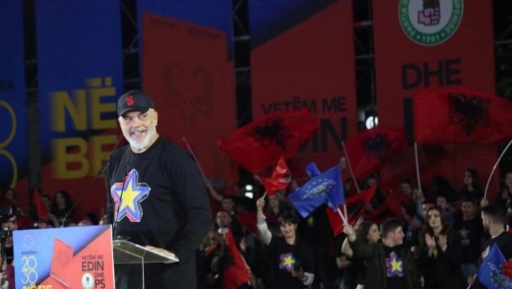 РАМА: Драга Тирана, света Албанија, Албанки и Албанци, без разлика на вера, каде и да сте, утре да гласаме за европска Албанија во ЕУ