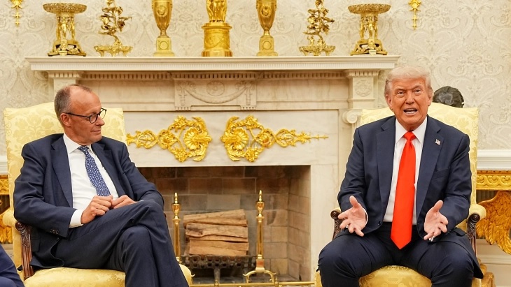 ГЕРМАНСКИОТ КАНЦЕЛАР МЕРЦ: Трамп ја прифати поканата да ја посети својата татковина Германија, разговорот навистина го допре