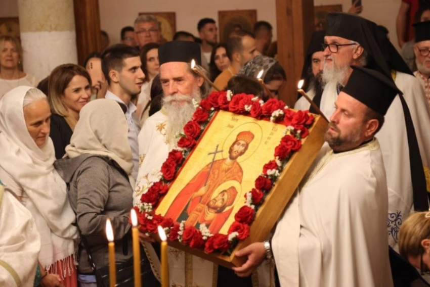 Верници од Албанија, Македонија, Црна Гора и Србија го прославија свети Јован Владимир во селото Шијон