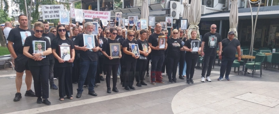 Деветти марш на семејствата на загинатитите во кочанската дискотека „Пулс“