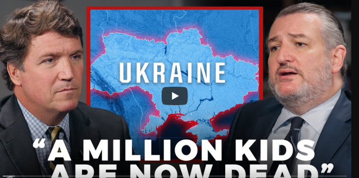 (ВИДЕО) ЖЕСТОК РАЗГОВОР МЕЃУ ТАКЕР КАРЛСОН И ЈАСТРЕБОТ ТЕД КРУЗ: Милиони деца загинаа во Украина, вие го поддржавте тоа и никогаш не се извинивте!