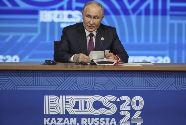 ПОРАДИ ОПАСНОСТ ОД АПСЕЊЕ: Путин, кој е баран од МСП, нема да патува на самитот на БРИКС во Бразил, ќе зборува преку видео врска