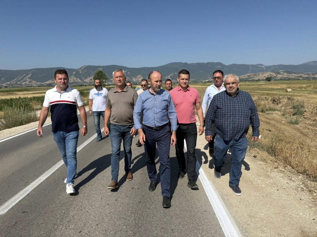 ТРАЈАНОВСКИ: Направивме комплетна санација на дел од патот Прилеп-Кривогаштани – Крушево кај село Славеј