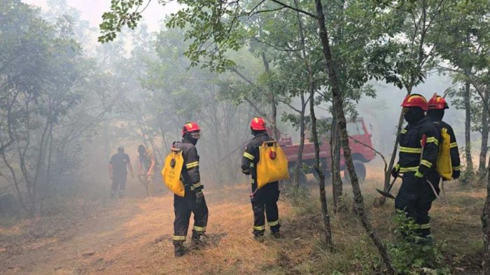 АНГЕЛОВ: Во моментов најсериозен е пожарот во дојранско Николиќ