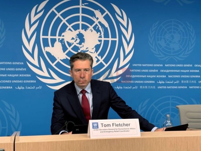 ШЕФОТ ЗА ИТНА ПОМОШ НА ОН: Советот за безбедност да оцени дали Израел ги исполнува своите обврски во Газа