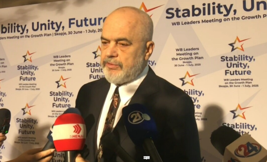 ГАФ НА ЕДИ РАМА НА САМИТОТ ВО СКОПЈЕ: Поради силна драматизација на „вековната аспирација кон ЕУ“ го доби името Еди Драма