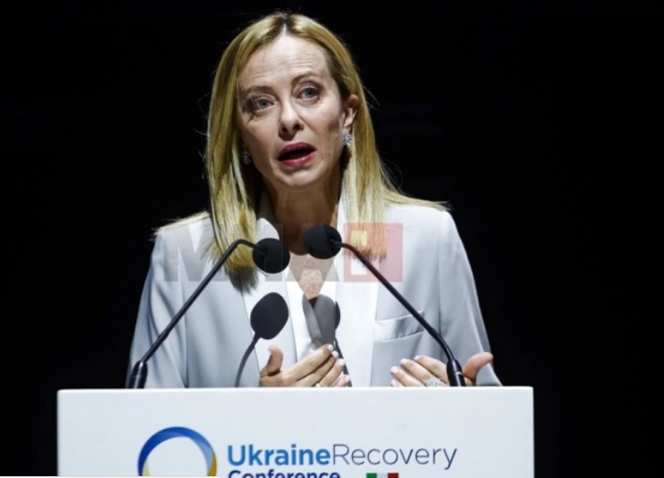 Мелони бара зголемен притисок врз Москва за да прекине огнот во Украина