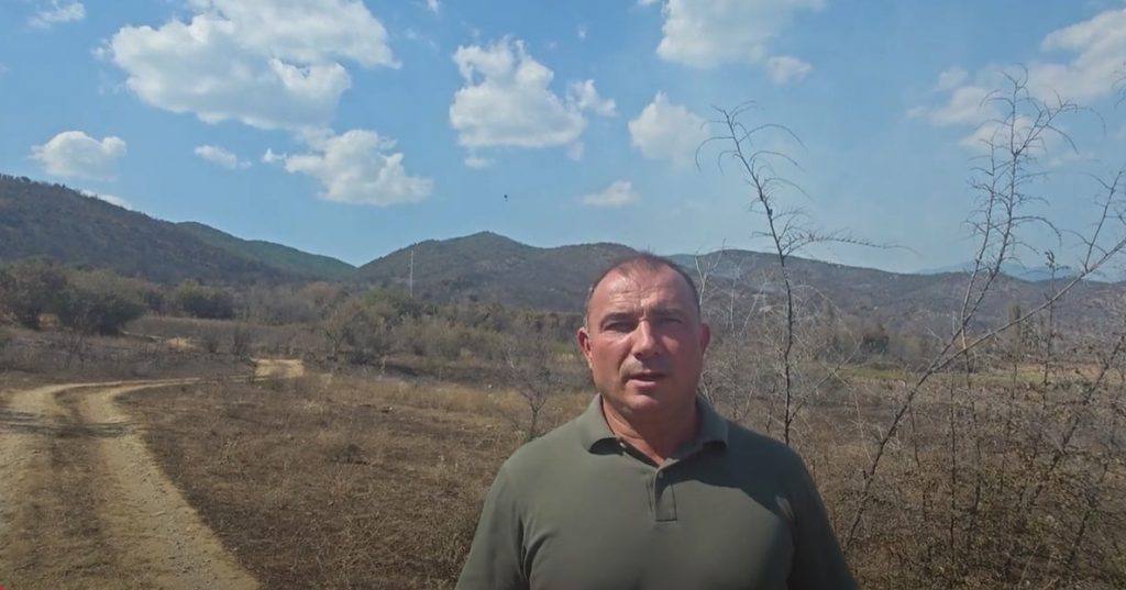 Повеќе од 20 пожари на отворен простор, кај Готен се дејствува со „пинц гауери“ и ер трактори