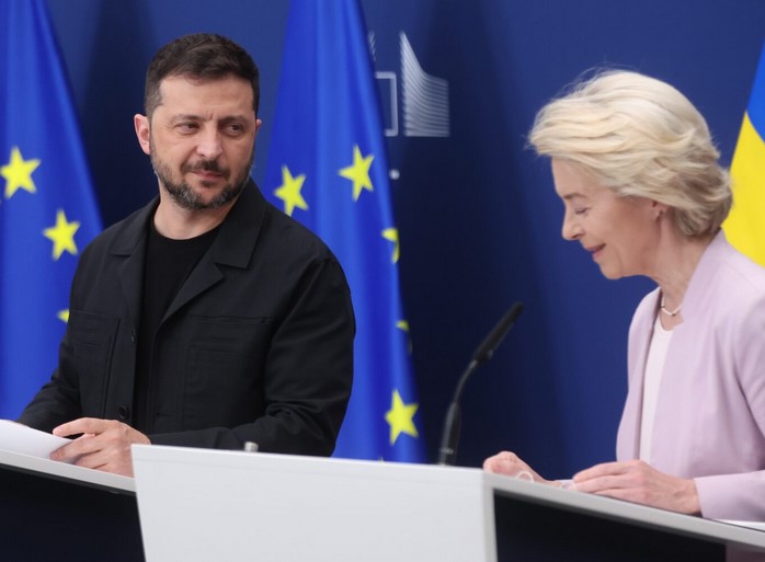 ФОН ДЕР ЛАЈЕН: Украина мора да има неограничена воена поддршка и безбедносни гаранции