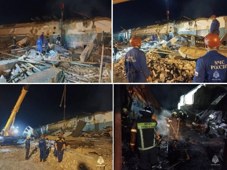 ПОЖАР ВО ФАБРИКА ВО РУСИЈА: Најмалку 20 загинати и 134 повредени лица во експлозијата од непознати причини во Рјазанскиот регион