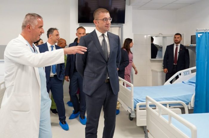 ЧЕКОР КОН ЕВРОПСКО ЗДРАВСТВО: Инвестиција од 300.000 евра за целосно реновирано болничко одделение на Клиниката за урологија