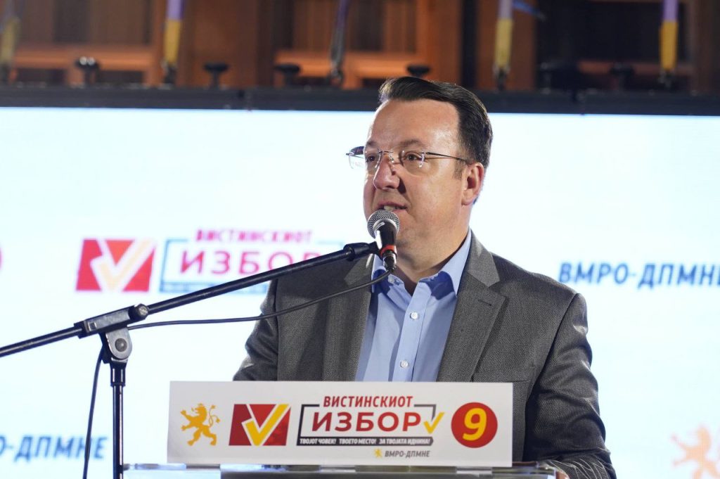 НИКОЛОСКИ: Се интензивира црната кампања на опозицијата, очајни и немоќни свесни дека народот не ги сака