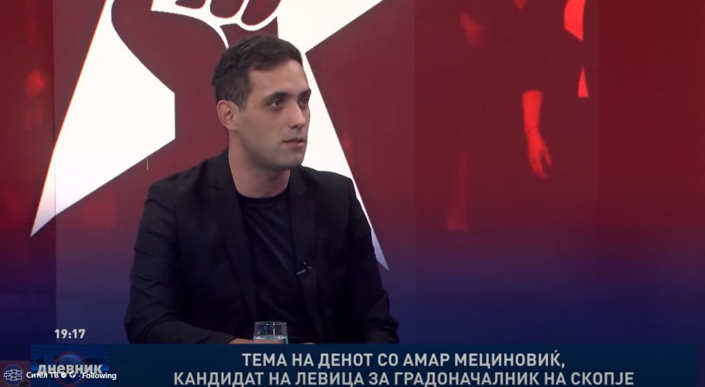 Мециновиќ одбегна да одговори дали Левица ќе го поддржи Јовановски во Кичево наспроти Дехари