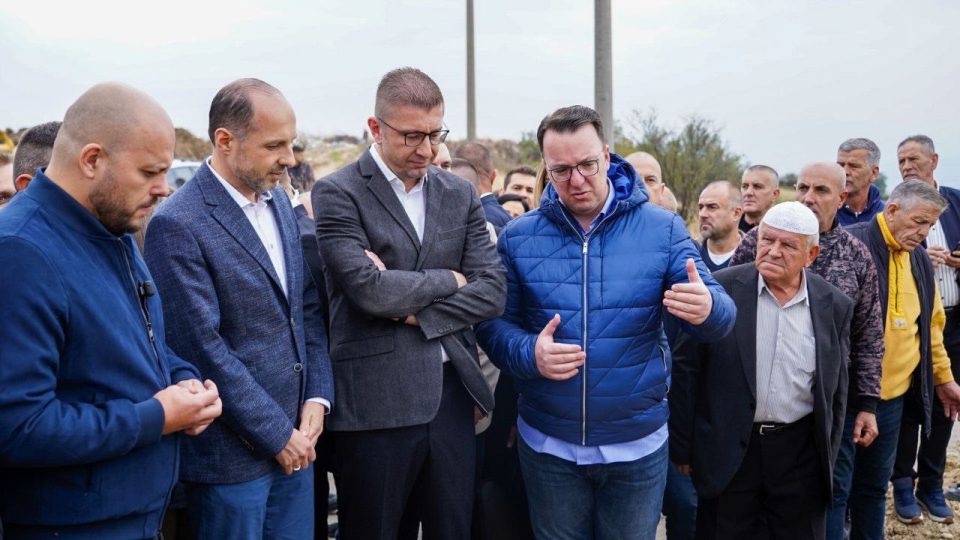 НИКОЛОСКИ: Ние не ветивме, но почнуваме изградба на водовод за Љуботен и Љубанци, што ДУИ и СДСМ три децении им го ветуваа