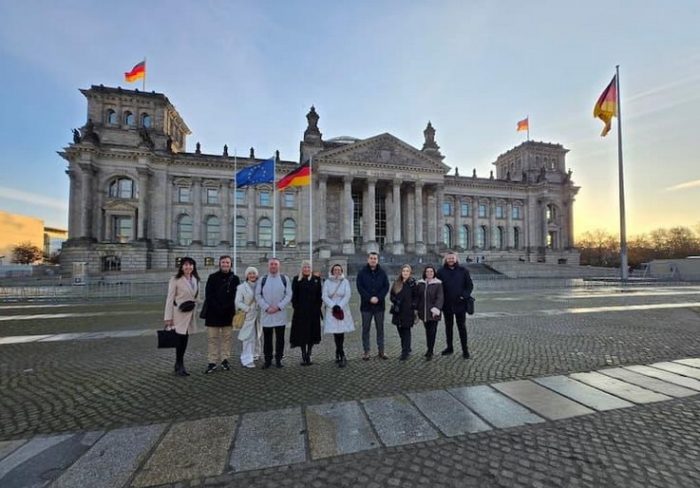 Делегација од Собранието на студиска посета во Бундестагот