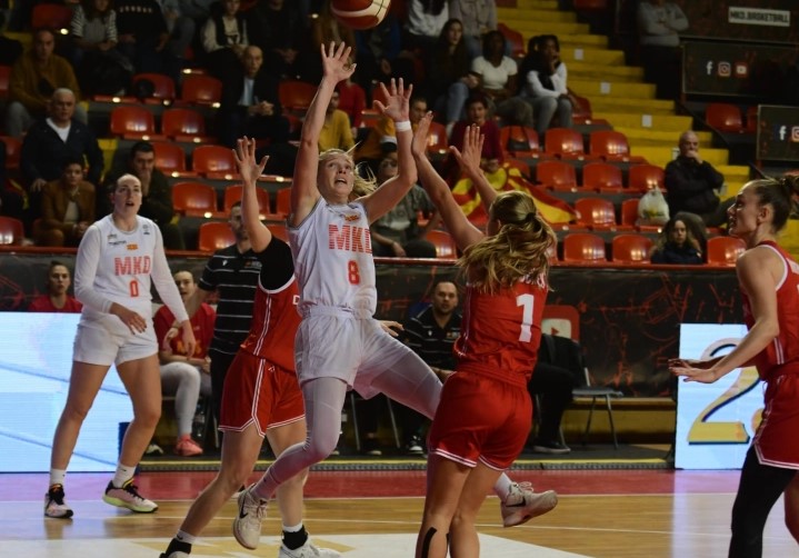 Победа за македонските кошаркарки во квалификациите за Евробаскет