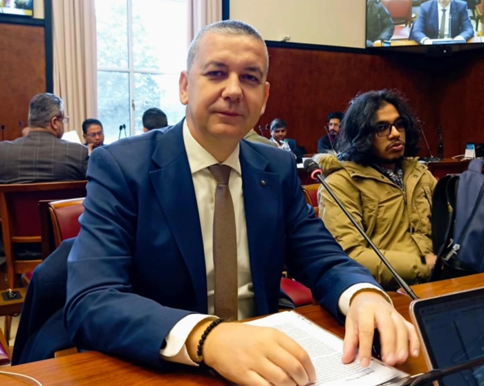 ПРЕЗЕНТИРАНА СОСТОЈБАТА НА МАКЕДОНЦИТЕ: Стерјовски на Форумот за малцинствата при ОН во Женева