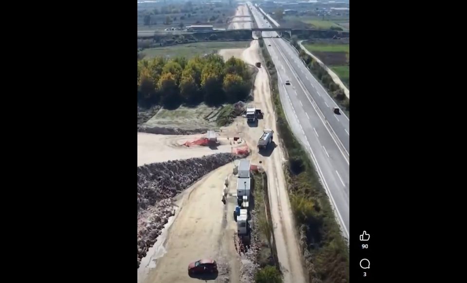 (видео) НИКОЛОСКИ: Интензивно се работи на автопатот Тетово – Гостивар и комплетирањето на автопатското решение на Коридорот 8!