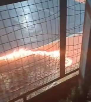 ВИДЕО: Запалено игралиште за баскет во Радишани