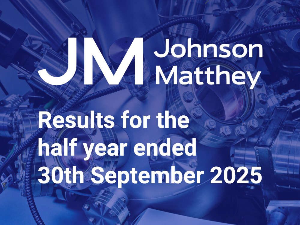 Џонсон Мети со одлични резултати за првите шест месеци од фискалната година