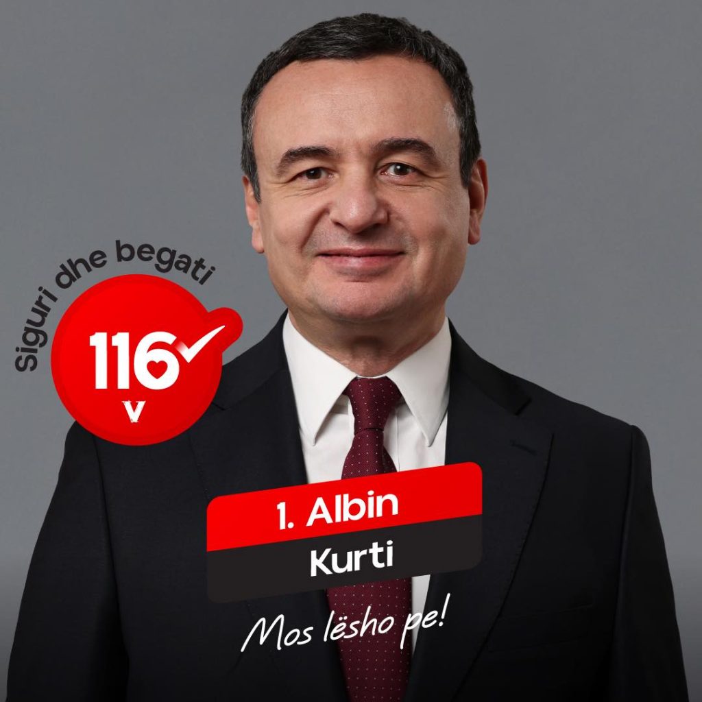 Убедлива победа на Курти на парламентарните избори во Косово